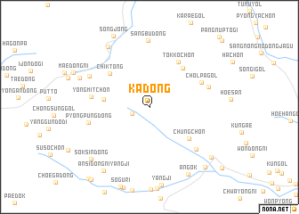 map of Ka-dong