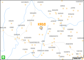 map of Kado