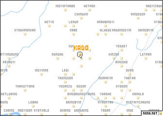 map of Kado