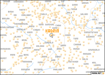 map of Kadrīn