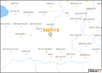 map of Kadriye