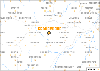 map of Kadugedong