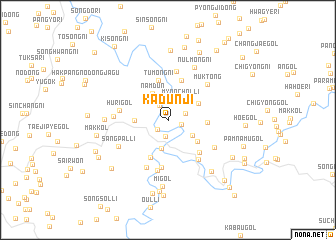 map of Kadunji