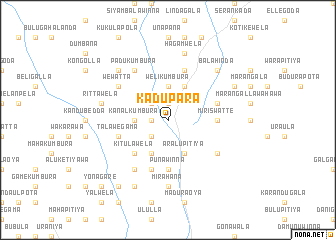 map of Kadupara