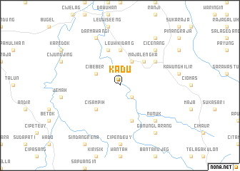map of Kadu