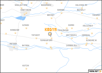 map of Kadym