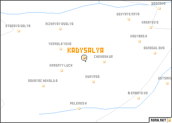 map of Kady-Sal\