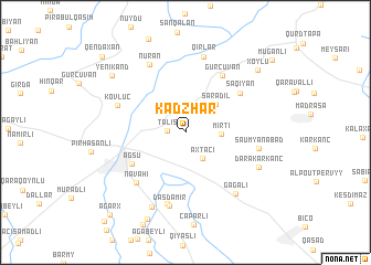 map of Kadzhar