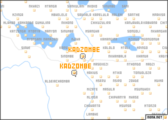 map of Kadzombe