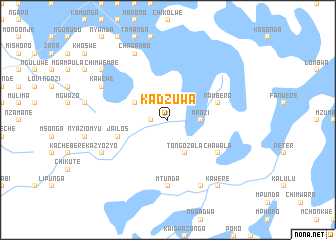 map of Kadzuwa