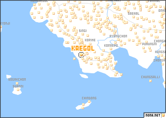 map of Kae-gol