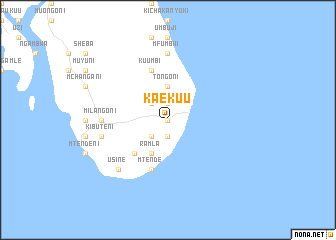 map of Kaekuu