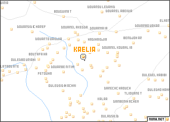 map of Kaelia