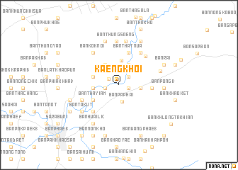 map of Kaeng Khoi