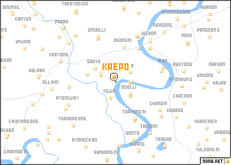 map of Kaep\