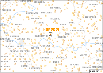 map of Kaera-ri