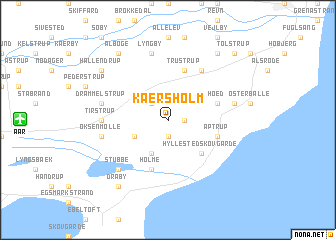 map of Kærsholm