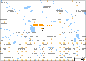 map of Kāfairgara