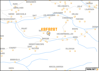 map of Kafarāt