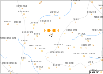 map of Kafara