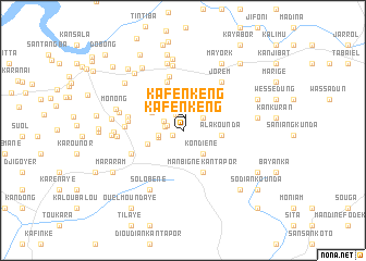 map of Kafenkeng