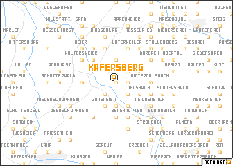 map of Käfersberg