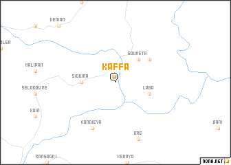 map of Kaffa