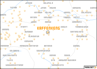 map of Kaffenkeng