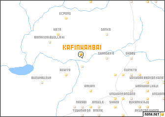 map of Kafin Wambai