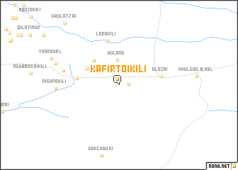 map of Kāfir Toi Kili