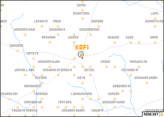 map of Kafi