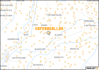 map of Kafr ‘Abd Allāh