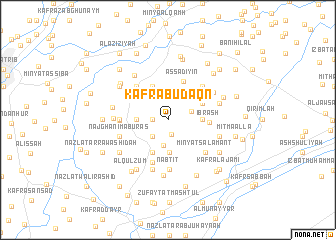 map of Kafr Abū Daqn