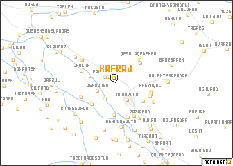 map of Kafrāj