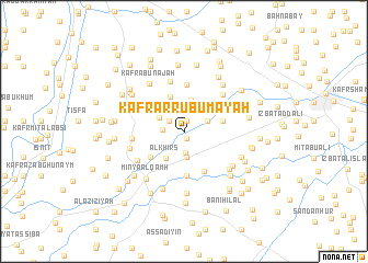 map of Kafr ar Rub‘umāyah