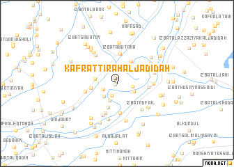 map of Kafr at Tir‘ah al Jadīdah