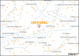 map of Kafr Ismā‘īl