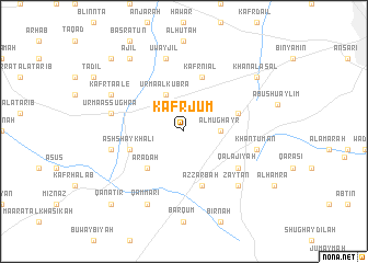 map of Kafr Jūm