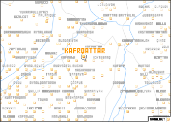 map of Kafr Qaţţār