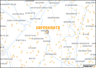 map of Kafr Shishtā