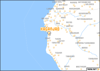 map of Kaganjao