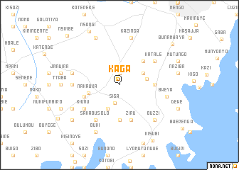 map of Kaga