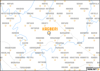 map of Kagberi