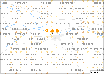 map of Kagers