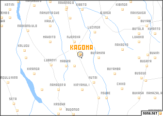 map of Kagoma