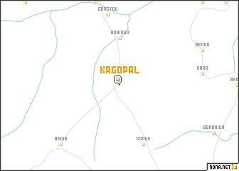 map of Kagopal