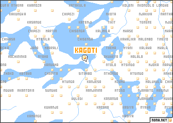 map of Kagoti