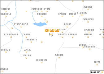 map of Kagugu