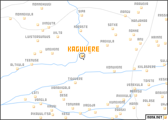 map of Kaguvere