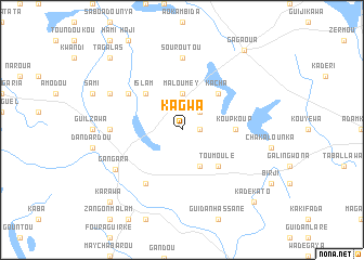 map of Kagwa